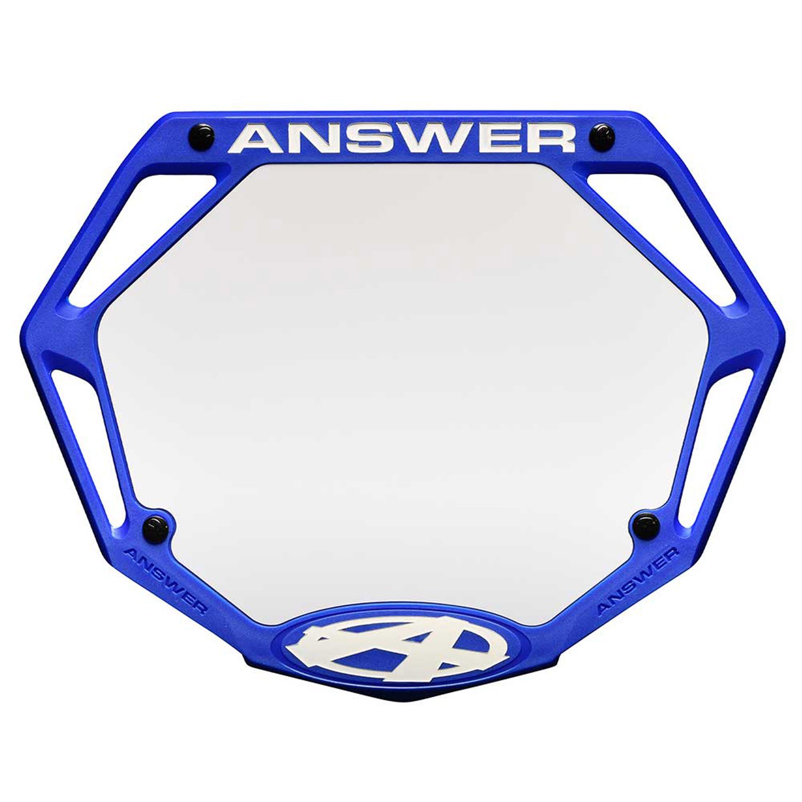 AnswerBMX 3D Number Plate, Mini - Blue