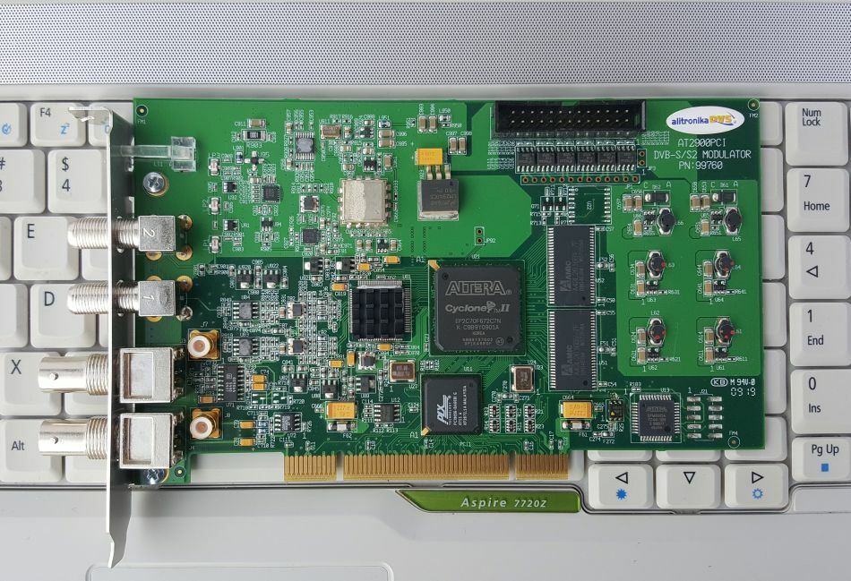 Alitronika AT2900PCI DVB-S2X, DVB-S2, DVB-S & DVB-DSNG Modulator