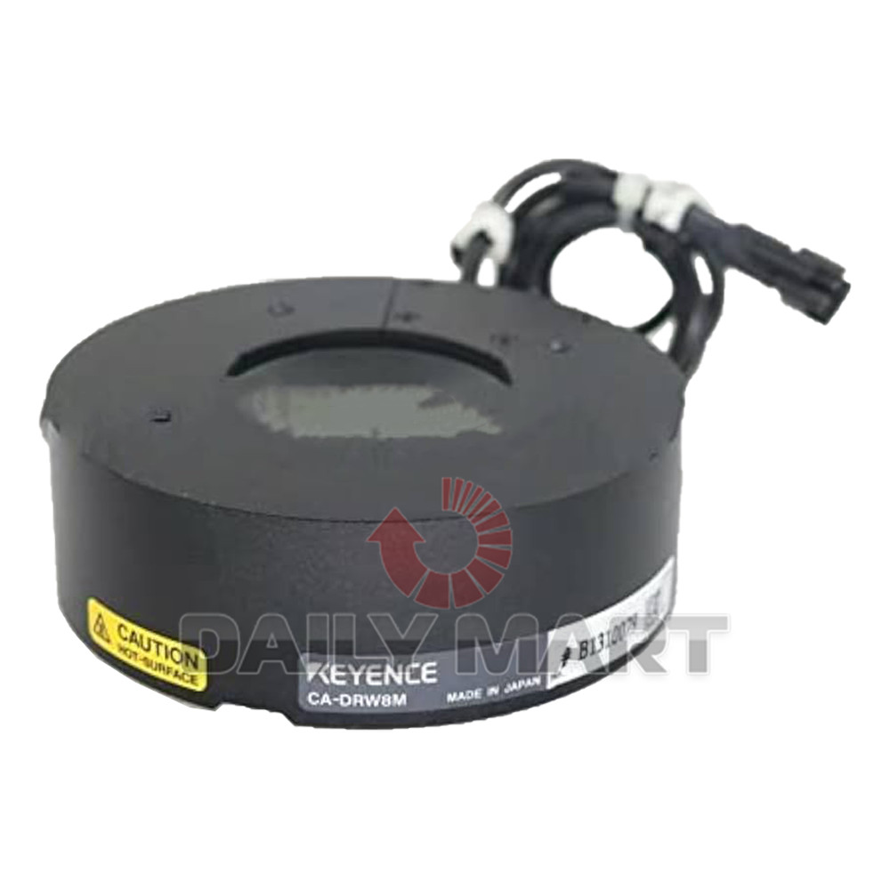 Used & Tested KEYENCE CA-DRW8M White Round Multi-Angle Light