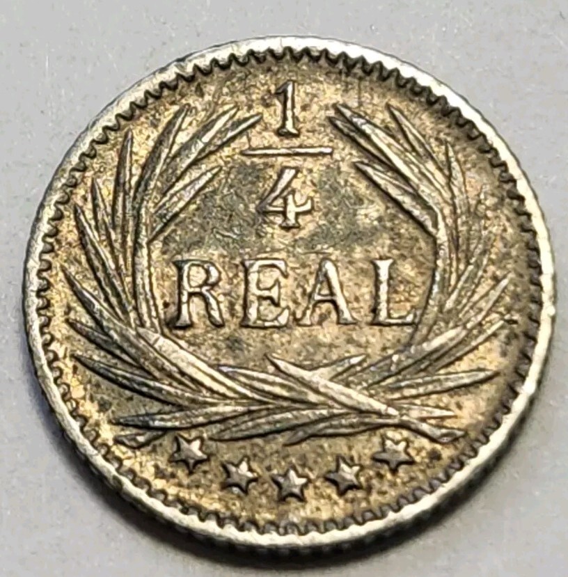 1897 Guatemala 1/4 Real 0337