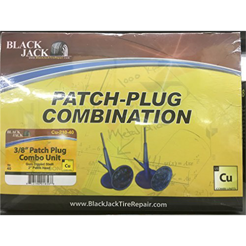 Blackjack CU-210-40 Patch Plug Combo 3/8" Stem (Dipped Style)