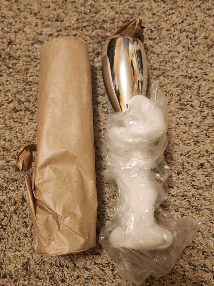 💥 Dansk Silver Plated Ballet Ribbon Champagne Flutes Toasting Glasses Set Of 2