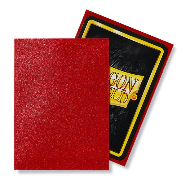 Dragon Shield Sleeves: Standard- Matte Ruby (100 ct.)