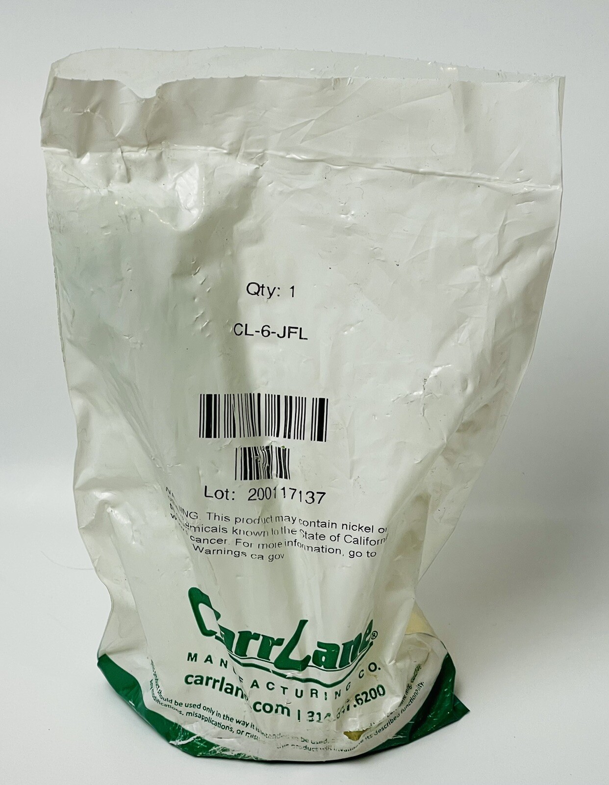 Carr Lane CL-6-JFL Jig Leveling Foot 3/4" thread 6" tall 2 1/2" base