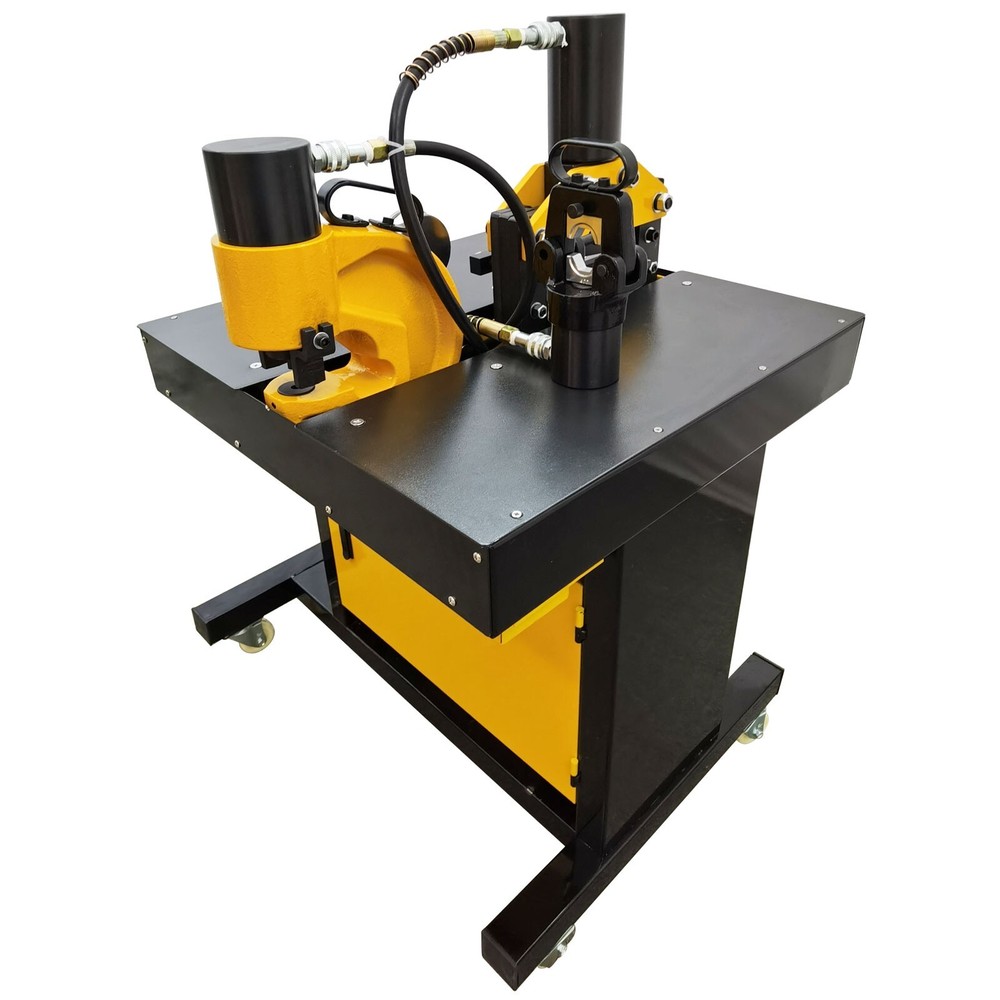 4-in-1 Copper Bus Bar Processing Machine Hydraulic Electric Punching Machine