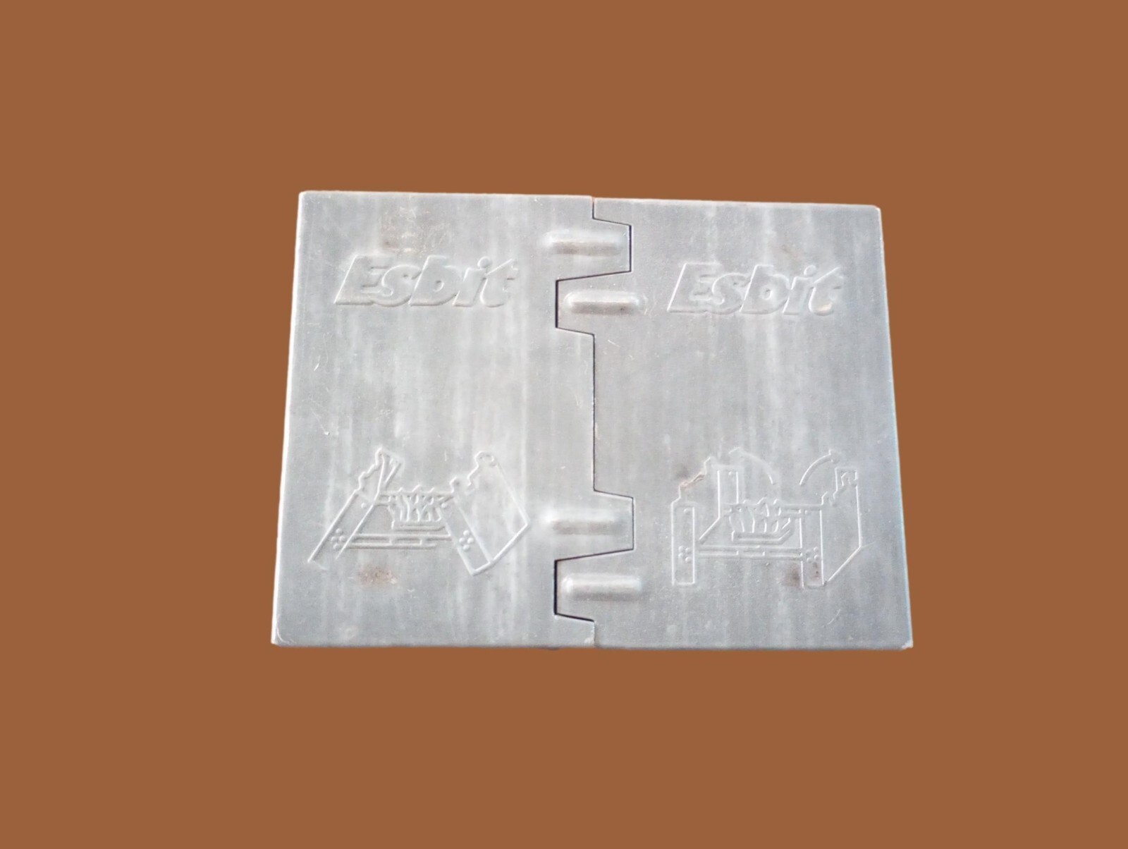 German Military ESBIT Metal Folding Camping Stove Survival hiking gear NOS