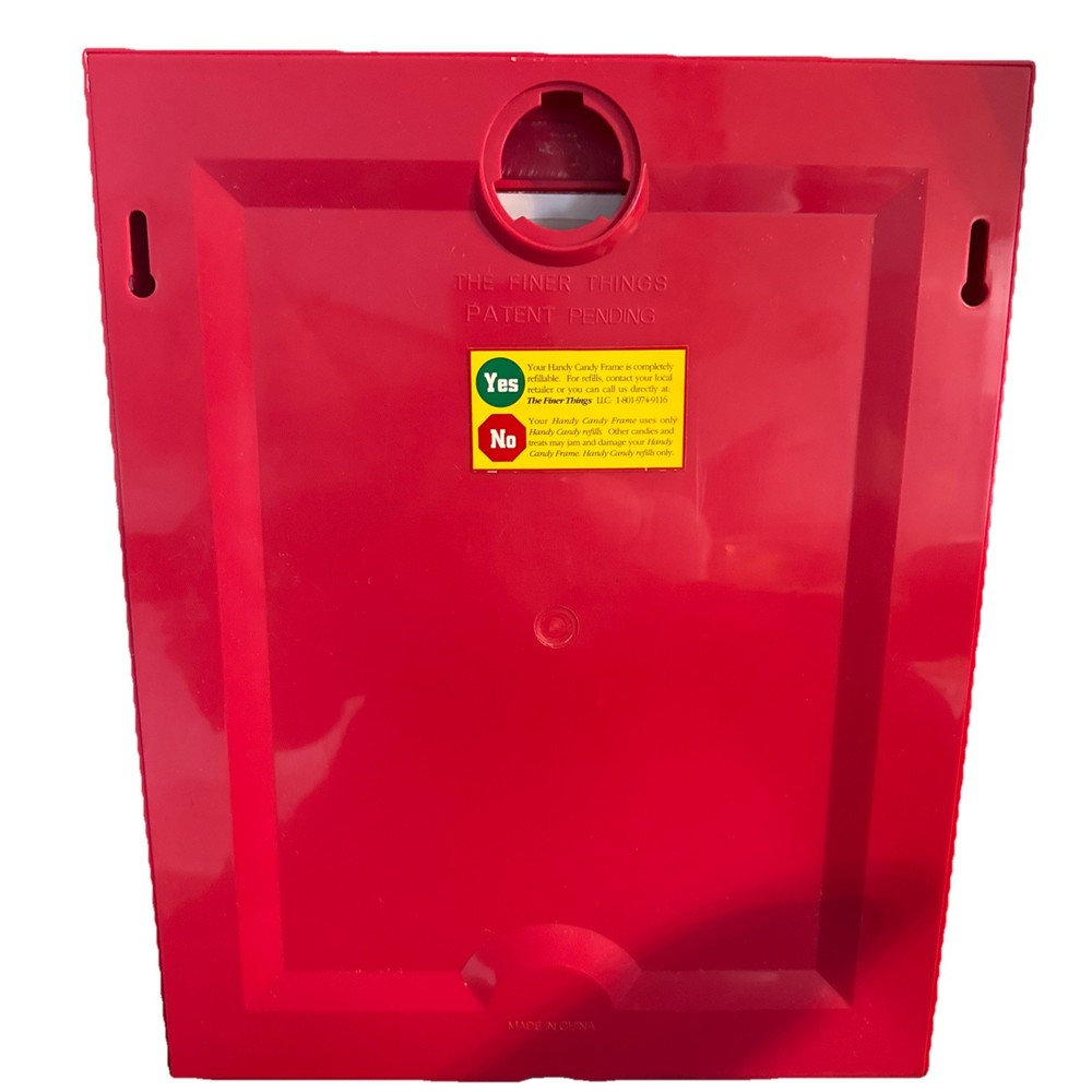 Vintage Red Handy Candy Frame Gumball Machine