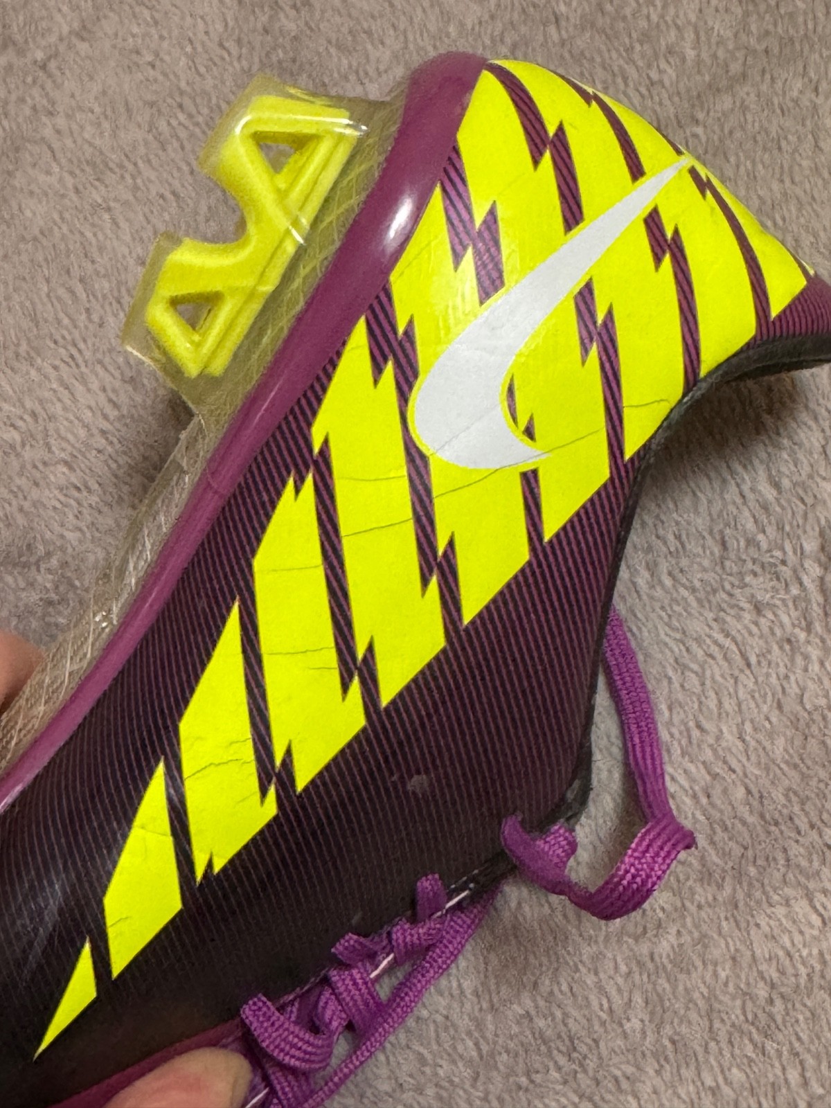 Vintage Nike Mercurial Vapor VII FG Elite Soccer Cleats 441976-547 US 8.5 / EUR