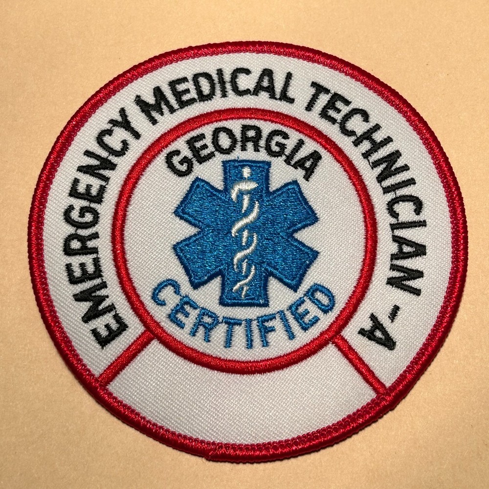 Georgia Certified EMT-A patch