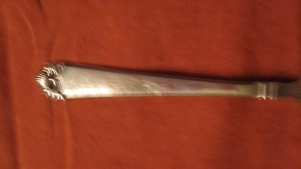 STERLING SILVER WATSON GEORGE II FORK 7 1/4" NO MONOGRAM