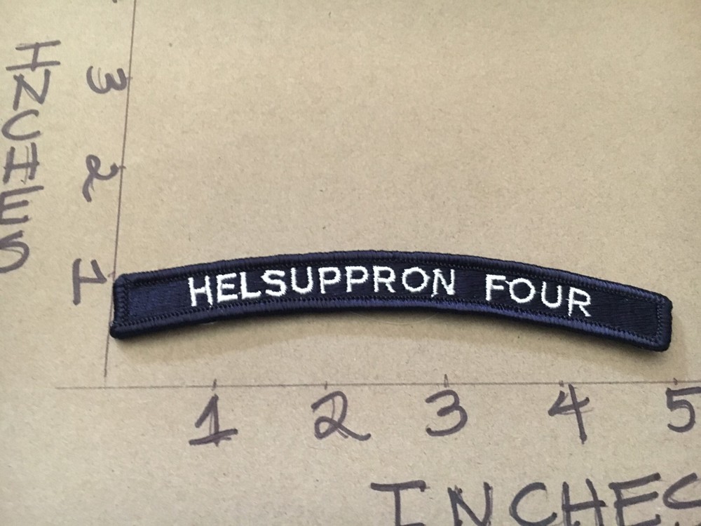 US NAVY SHOULDER STRIP TAB rocker Patch Helsuppron Four
