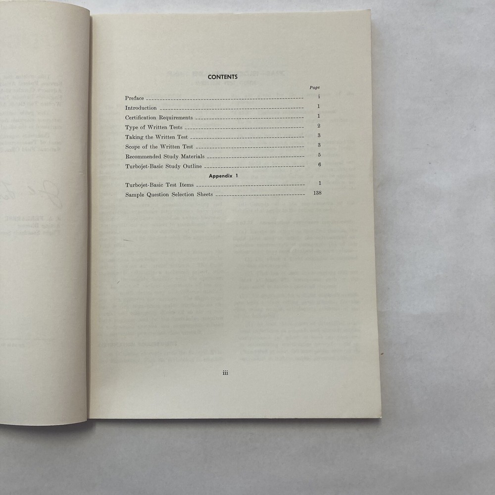 FAA - 2 Books - Turbojet-Basic & Turboprop Reciprocating Engine - Test Guides