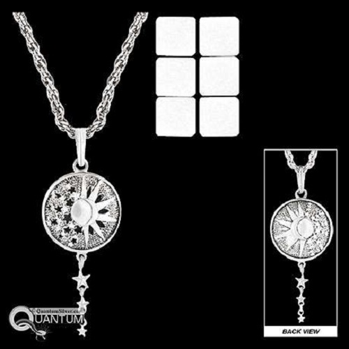 Celestial Aromatherapy Diffuser Pendant with 24" Chain