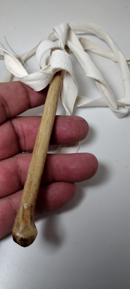 Native American Eagle Wing Bone Whistle Museum quality 6" Replica Eagle Bone