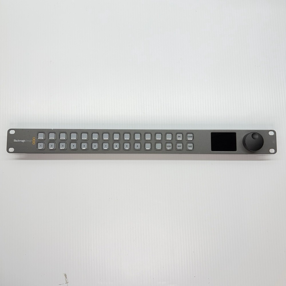Black Magic Videohub Master Control NO POWER SUPPLY BlackMagicDesign