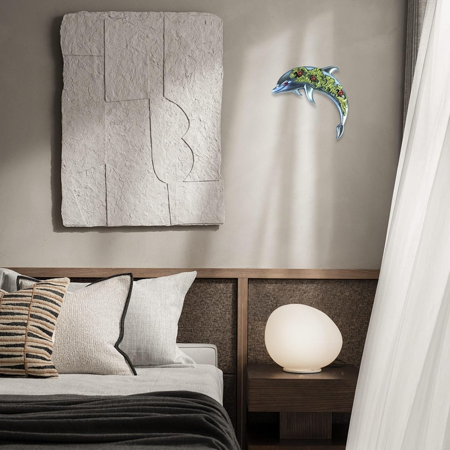 3D Crystal Ocean Animals Silicone Mold Dolphin Resin Mold for Epoxy/Uv Resin Cas