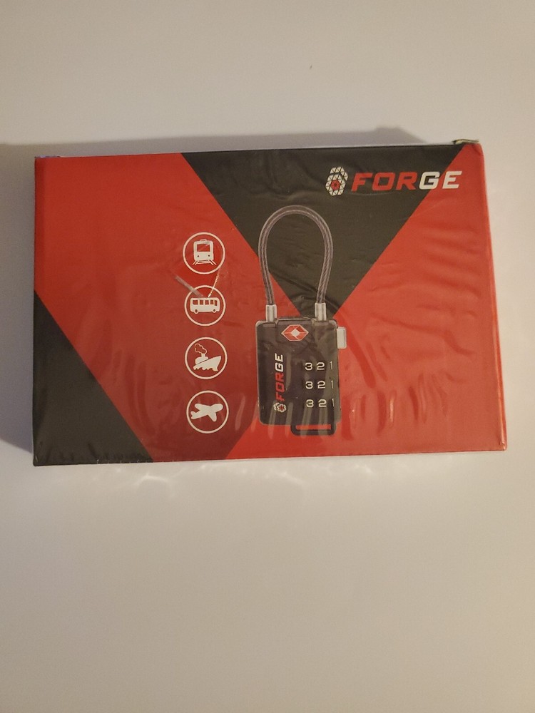 (QTY 4) FORGE Cable Luggage Locks