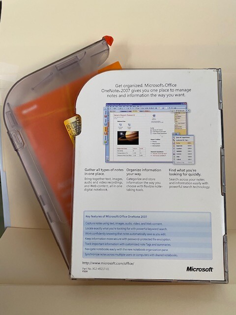 Microsoft Office OneNote 2007_Retail_Full Version