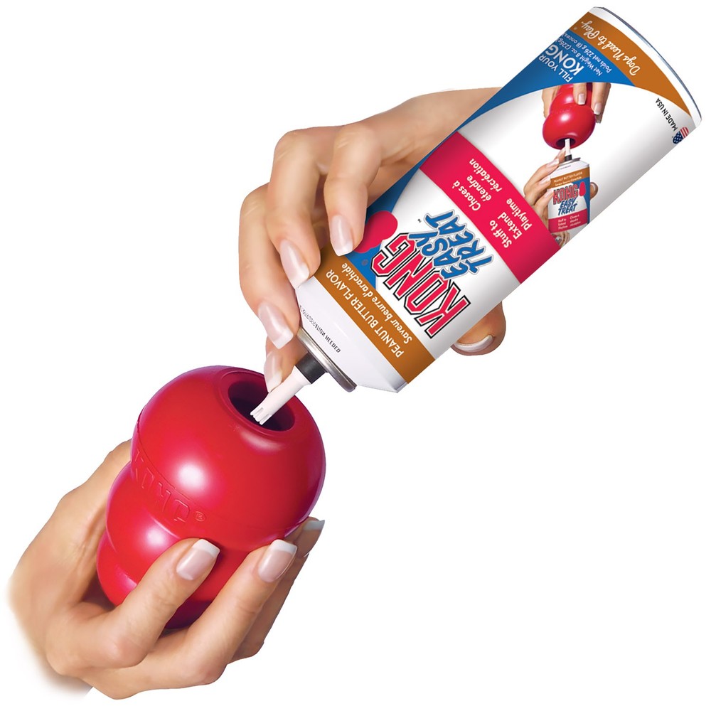 KONG Classic, Medium, 3 1/2", Red