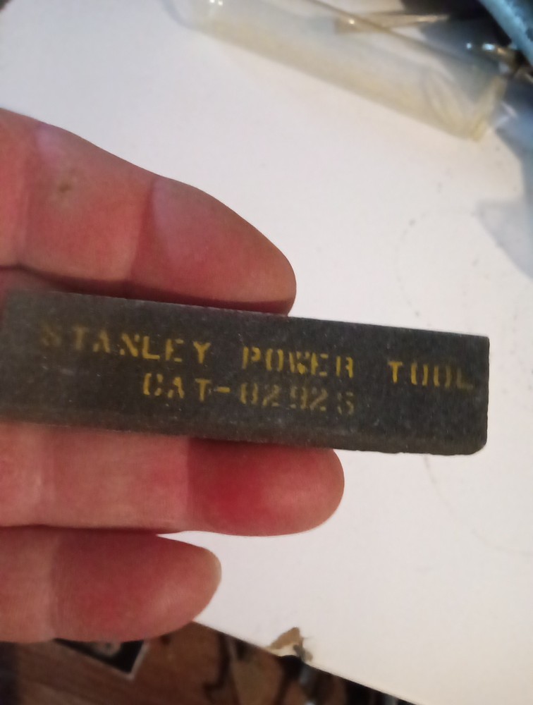Stanley Power Tool Sharpening Stone Catalog Number 82925