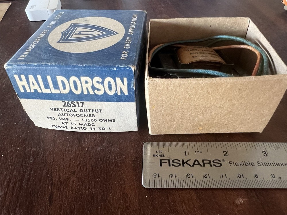 Vintage Halldorson Universal Vertical Output Transformer 26S17