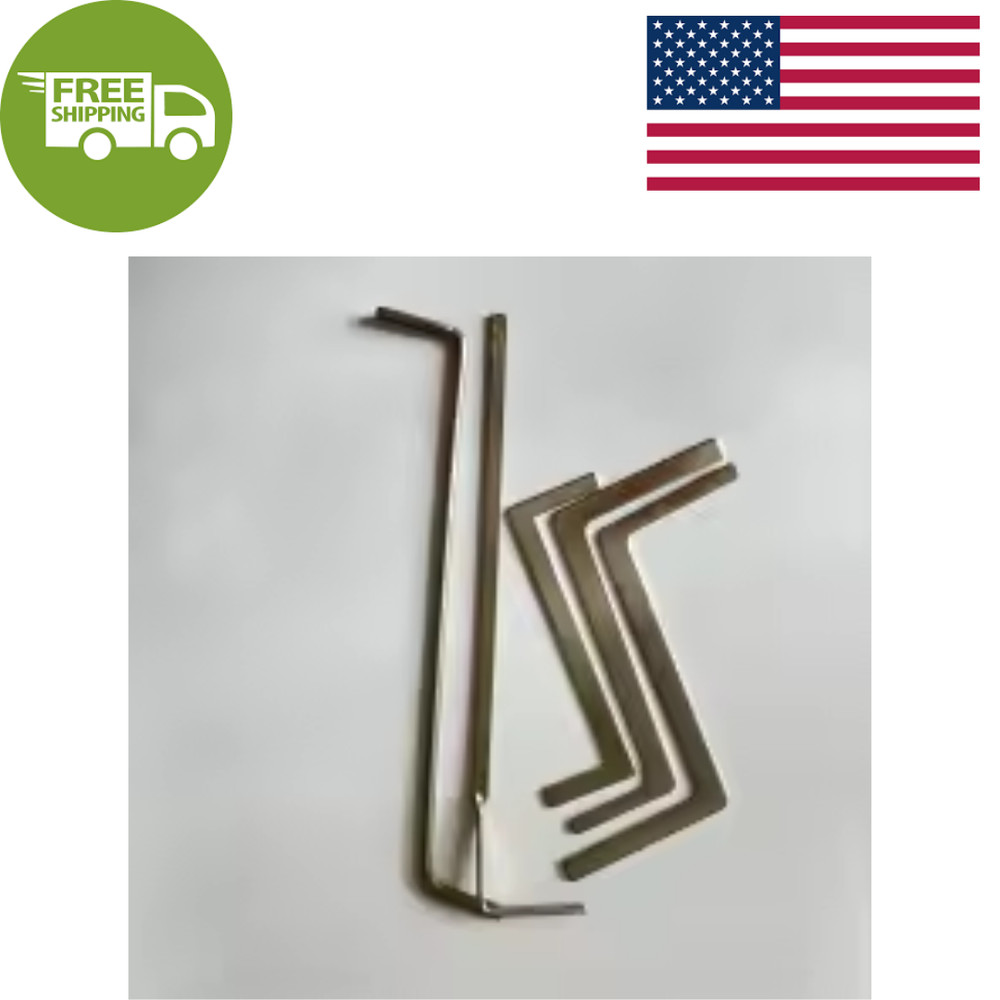6/11pcs Lock Tension Wrench Replacement Turning Tool Locksmith Set