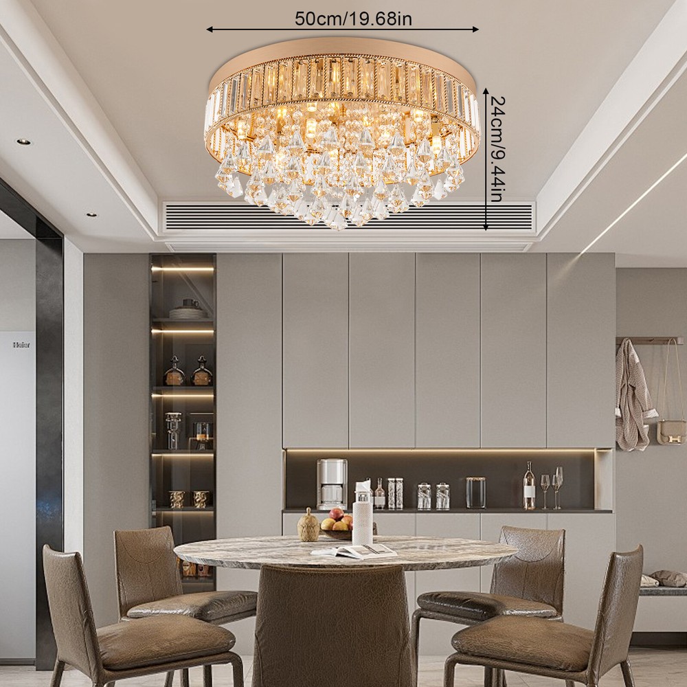 Flush Mount Ceiling Light Ceiling Light Fixture Flush Mount Crystal Chandelier