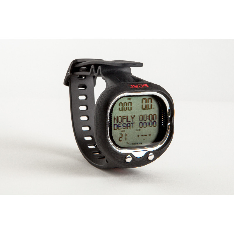 Seac Screen Black/Red Dive Computer - Open Box Wrist Dive Computer