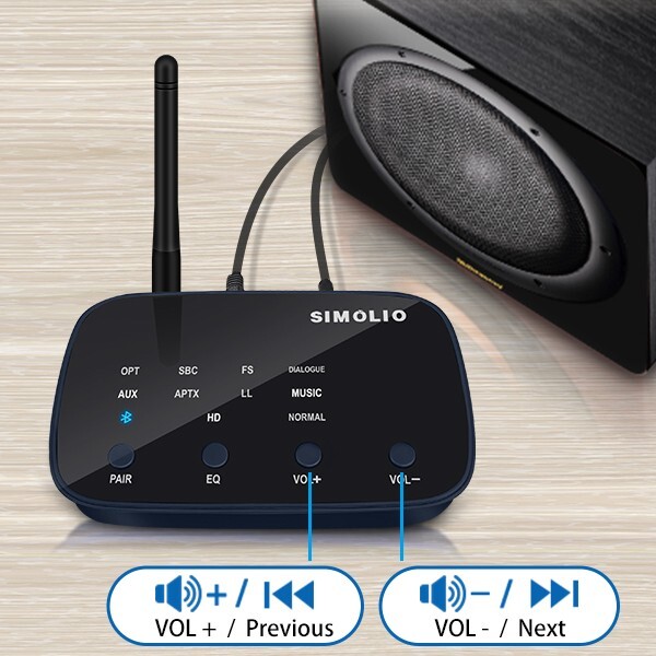 SIMOLIO Long Range Bluetooth Receiver Audioreceivers & video receivers for Home