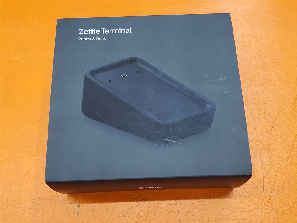 ⭐️⭐️⭐️⭐️⭐️ POS Zettle Terminal Printer & Dock Only In Original Box
