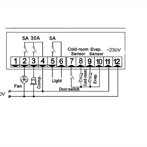 SHANGFANG SF-402 Digital Temperature Controller