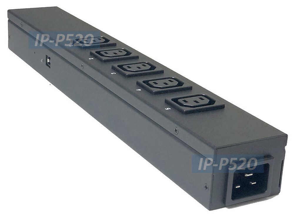 PC-Controlled Power Switch 5 Receptacles Easy USB Software Control Power On/Off