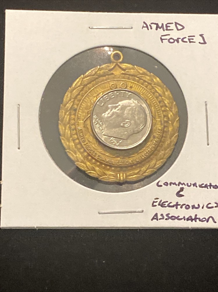Armed Forces Communication And Electronics Medallion Token Undated