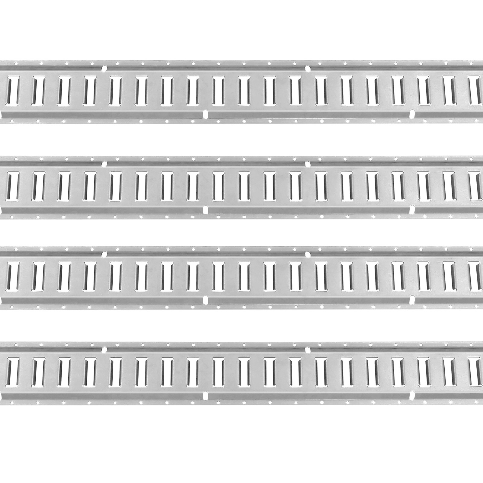 VEVOR E Track Tie Down Rail Kit E Track Rails 24PCS 5' Enclosed Cargo Trailer