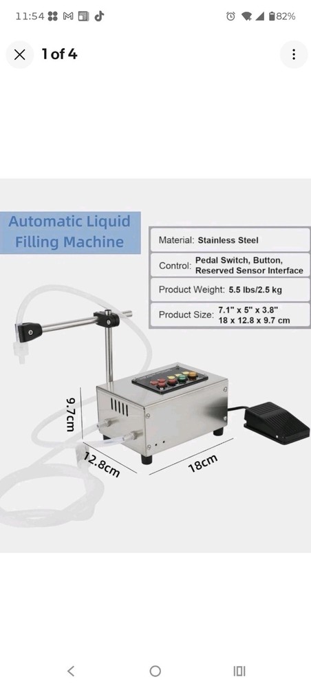 Paste Liquid Filling Machine New Model SY-580