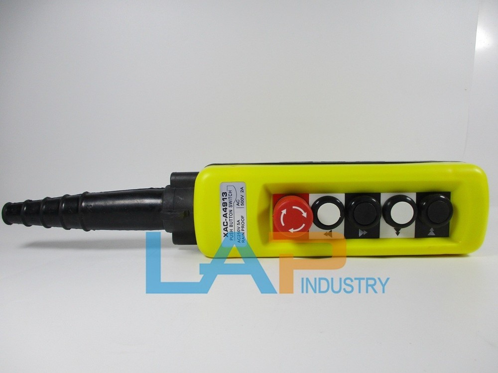 1PCS New XAC-4913 Pendant Control Stations Crane 4 Pushbutton Switch