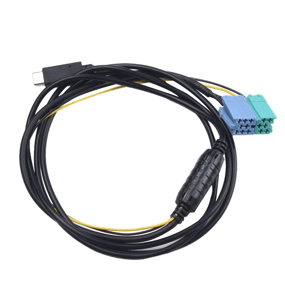 For BECKER Audio CD Player TYPEC Audio Input Cable AUX Audio+Charging Cable