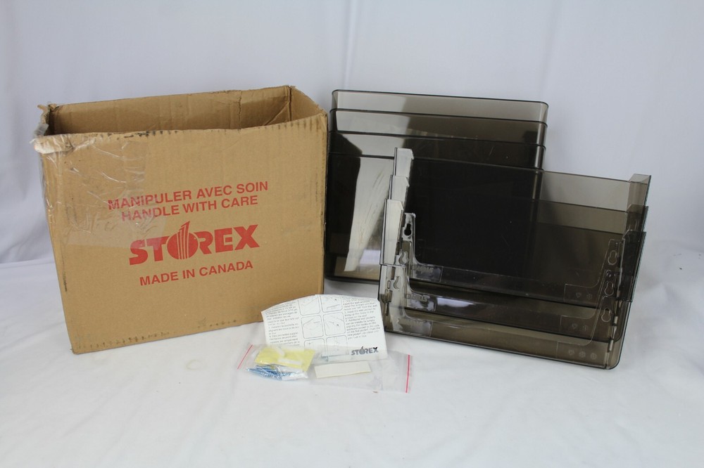 Storex Stacking Wall Pocket Set (70260u01c)