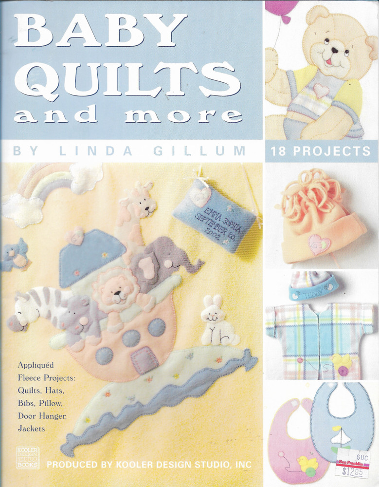 Baby Quilts & More quilting pattern instruction book