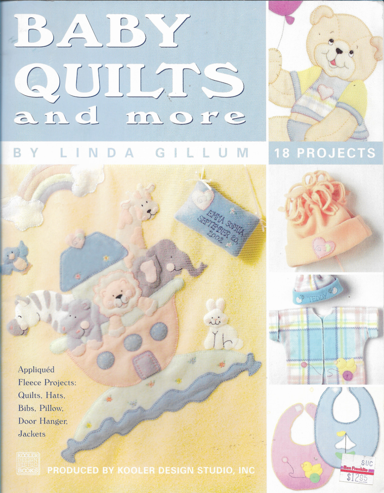 Baby Quilts & More quilting pattern instruction book