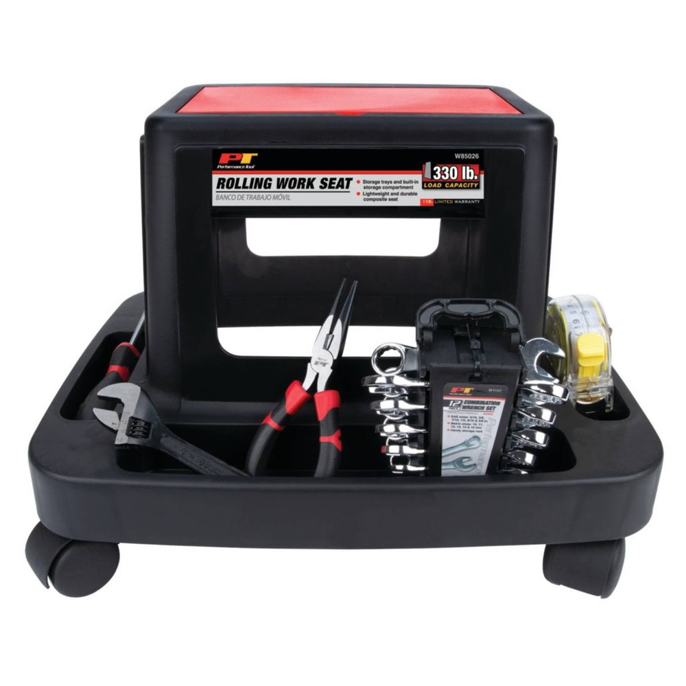 Performance Tool W85026 Rolling Work Seat