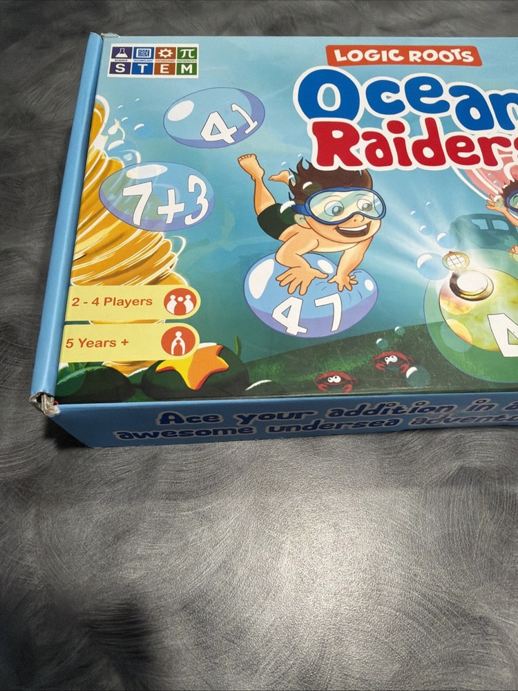 Logic Roots Cloud Hoppers & Ocean Raiders Game, Educational FUN