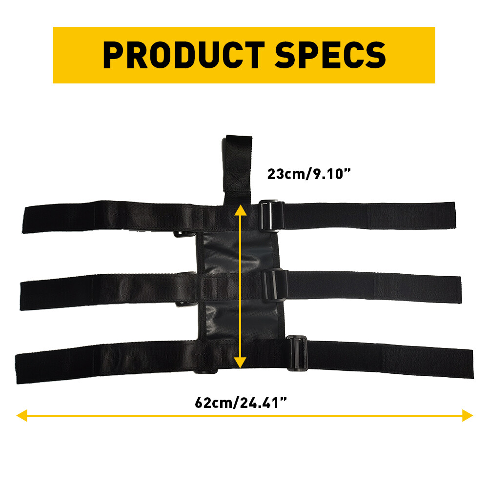 US Fire Extinguisher Car Mount Holder Bracket Adjustable Compatible For Jeep UTV