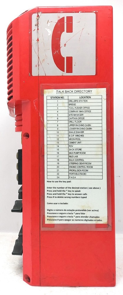 Industronic 2/4/6 DX 003 - ATEX Explosion-Proof Intercom Station