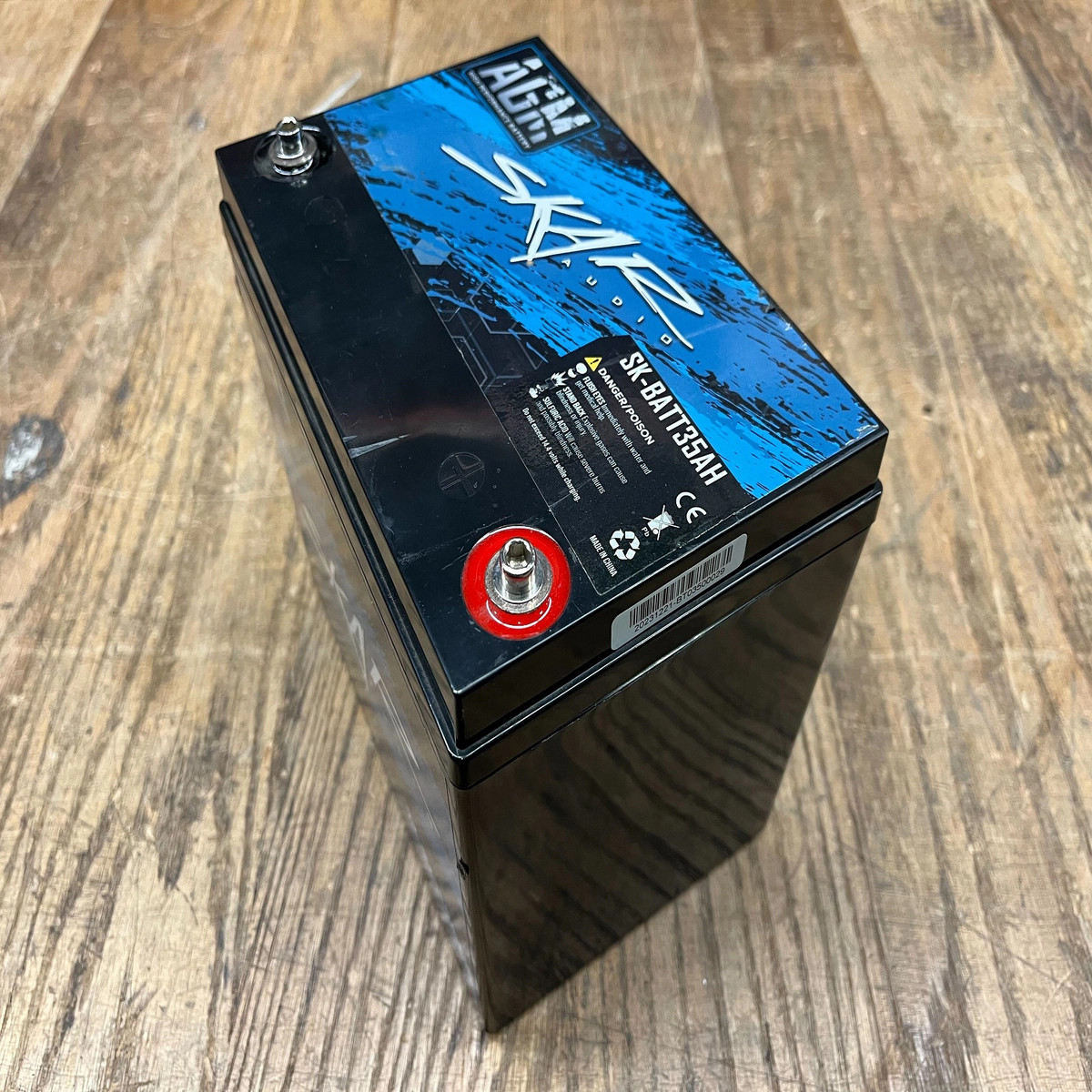 USED SKAR AUDIO 12V 35Ah AGM HIGH PERFORMANCE CAR AUDIO BATTERY | SK-BATT35AH