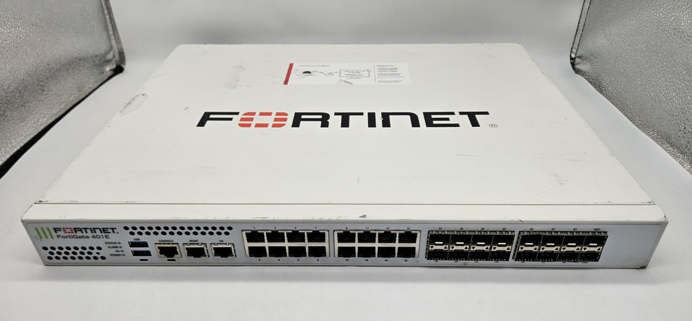 Fortinet FortiGate 401E 16-GbE 16-SFP Network Security-Firewall Applance FG-401E