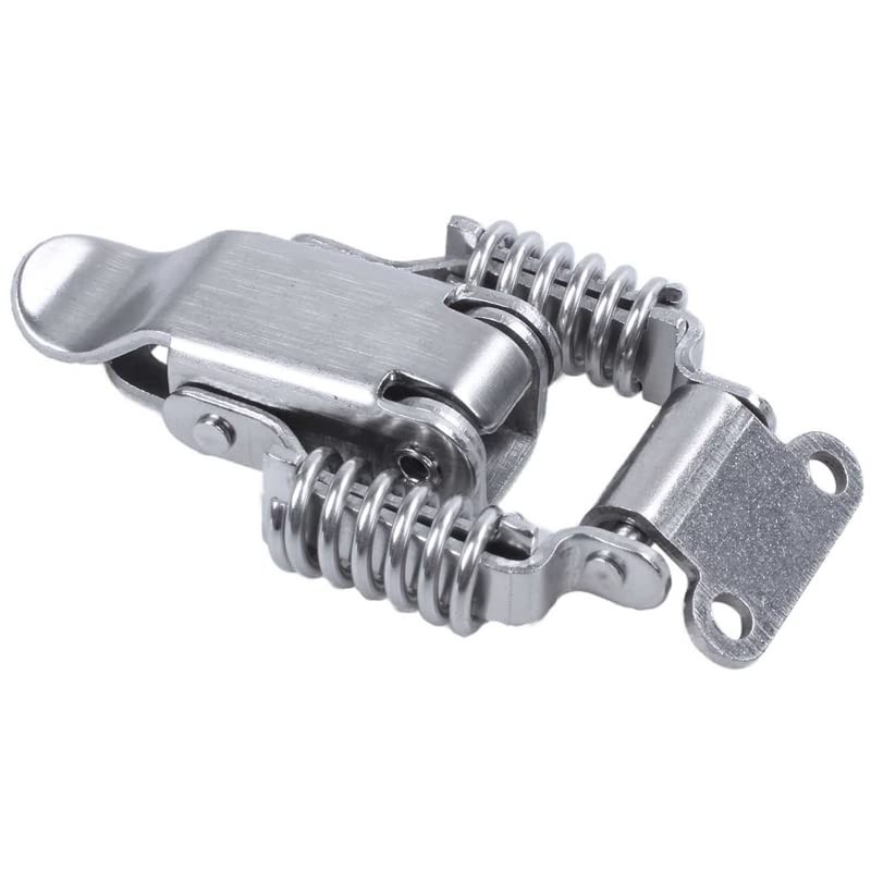 90 Degrees spring hasp Toolbox toggle latches L, Type:without Keyhole