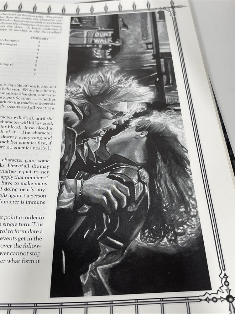 Vampire The Masquerade Second Edition White Wolf 2002 Hardcover RPG Book