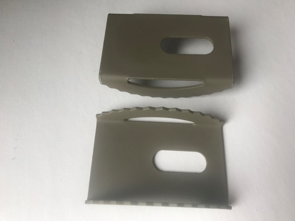 2 Custom1 Universal Adjustable Angle Mounting Brackets Fits Most Security Boxes
