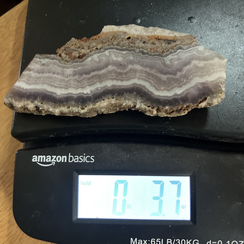 Lace Amethyst - End Cut